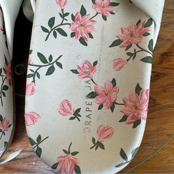 Draper James Stella Slide Sandal white in size 7 - Picture 11 of 16